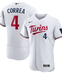 Carlos Correa 4 Minnesota Twins Home Player Elite Jersey - White - Robokeg