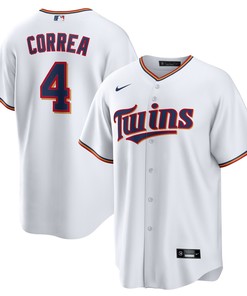 Carlos Correa Minnesota Twins Replica Player Jersey - White Mlb - Robokeg