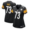Carlos Davis Pittsburgh Steelers Womens Game Jersey - Black Nfl - Robokeg