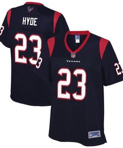 Carlos Hyde Houston Texans Nfl Pro Line Womens Player Jersey - Navy - Robokeg