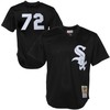 Carlton Fisk Chicago White Sox Mitchell And Ness 1991 Authentic Cooperstown Collection Batting Practice Jersey Black Mlb - Robokeg