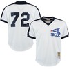 Carlton Fisk Chicago White Sox Mitchell & Ness Cooperstown Mesh Batting Practice Jersey - White Mlb - Robokeg