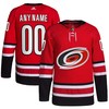 Carolina Hurricanes Adidas Home Primegreen Authentic Pro Custom Jersey Red Custom Jerseys Nhl - Robokeg