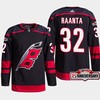 Carolina Hurricanes Antti Raanta 32 Black 25th Anniversary 2022-23 Home Jersey - Robokeg