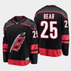 Carolina Hurricanes Ethan Bear 25 2022-23 Primary Home Black Jersey Breakaway Player - Robokeg
