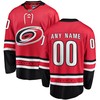 Carolina Hurricanes Fanatics Branded Home Breakaway Custom Jersey - Red Custom Jerseys Nhl - Robokeg