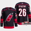 Carolina Hurricanes Paul Stastny 26 Black 25th Anniversary 2022-23 Home Jersey - Robokeg
