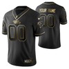 Carolina Panthers 2021 Nfl Golden Brandedition Black Jersey Gift With Custom Name Number For Panthers Fans - Robokeg