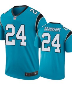 Carolina Panthers #24 James Bradberry Nike Color Rush Blue Jersey - Robokeg