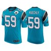 Carolina Panthers 25th Anniversary Luke Kuechly Blue Classic Limited Jersey - Robokeg
