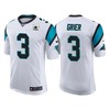 Carolina Panthers 25th Anniversary Will Grier White Vapor Limited Jersey - Robokeg