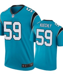 Carolina Panthers #59 Luke Kuechly Nike Color Rush Blue Jersey - Robokeg