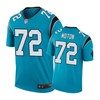 Carolina Panthers #72 Taylor Moton Nike Color Rush Blue Jersey - Robokeg