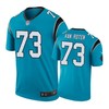 Carolina Panthers #73 Greg Van Roten Nike Color Rush Blue Jersey - Robokeg