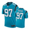 Carolina Panthers #97 Mario Addison Nike Color Rush Blue Jersey - Robokeg