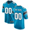 Carolina Panthers Alternate Custom Game Jersey Blue Custom Jerseys Nfl - Robokeg