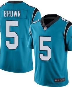 Carolina Panthers Antonio Brown #5 Nfl 2020 Teal Jersey Jersey - Robokeg