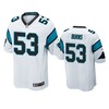 Carolina Panthers Brian Burns 2019 Nfl Draft White Game Jersey - Robokeg
