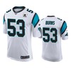 Carolina Panthers Brian Burns White 25th Season Vapor Limited Jersey - Robokeg
