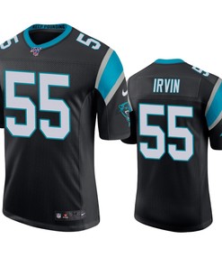 Carolina Panthers Bruce Irvin Black 100th Season Vapor Limited Jersey - Robokeg
