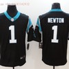 Carolina Panthers Cam Newton #1 Nfl 2020 Black Jersey Jersey - Robokeg