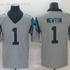 Carolina Panthers Cam Newton #1 Nfl 2020 Grey Jersey Jersey - Robokeg