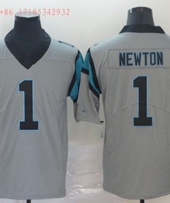 Carolina Panthers Cam Newton #1 Nfl 2020 Grey Jersey Jersey - Robokeg