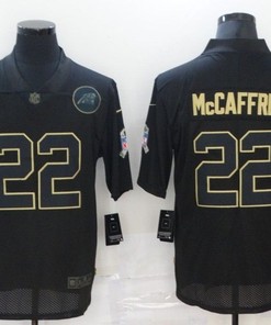 Carolina Panthers Christian Mccaffrey #22 Nfl 2020 Black Jersey - Robokeg