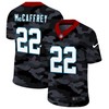 Carolina Panthers Christian Mccaffrey #22 Nfl 2020 Camo Black Jersey - Robokeg