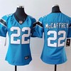 Carolina Panthers Christian Mccaffrey #22 Nfl 2020 Cobalt Womens Jersey - Robokeg