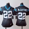Carolina Panthers Christian Mccaffrey #22 Nfl 2020 Dark Brown Womens Jersey - Robokeg