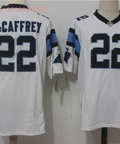 Carolina Panthers Christian Mccaffrey #22 Nfl 2020 White Jersey Jersey - Robokeg