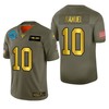 Carolina Panthers Curtis Samuel 2019 Salute To Service Nfl 100 Mens Jersey Metallic - Robokeg