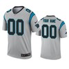 Carolina Panthers Custom Silver Inverted Legend Jersey - Robokeg