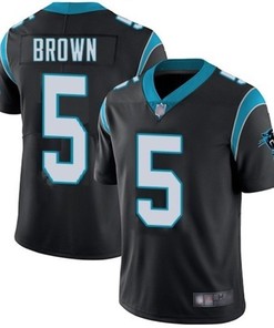 Carolina Panthers Derrick Brown #5 Nfl 2020 Black Jersey - Robokeg