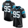 Carolina Panthers Derrick Brown Black 2020 Nfl Draft First Round Pick Game Jersey - Robokeg