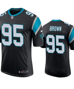 Carolina Panthers Derrick Brown Black Vapor Limited Jersey - Robokeg