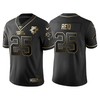 Carolina Panthers Eric Reid 25th Anniversary Black Gold Logo Jersey - Robokeg
