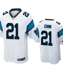Carolina Panthers Jeremy Chinn White 2020 Nfl Draft Game Jersey - Robokeg