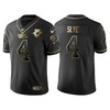Carolina Panthers Joey Slye 25th Anniversary Black Gold Logo Jersey - Robokeg