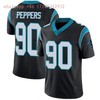 Carolina Panthers Julius Peppers #90 Nfl 2020 Black Jersey Jersey - Robokeg