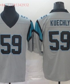 Carolina Panthers Julius Peppers #90 Nfl 2020 Grey Jersey Jersey - Robokeg