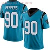 Carolina Panthers Julius Peppers #90 Nfl 2020 Teal Jersey Jersey - Robokeg