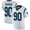 Carolina Panthers Julius Peppers #90 Nfl 2020 White Jersey Jersey - Robokeg