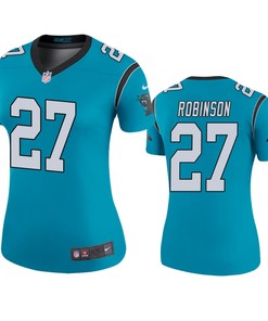 Carolina Panthers Kenny Robinson Blue Color Rush Legend Jersey - Womens - Robokeg