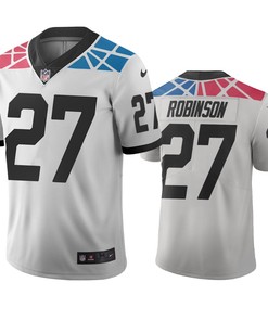 Carolina Panthers Kenny Robinson White City Edition Vapor Limited Jersey - Robokeg