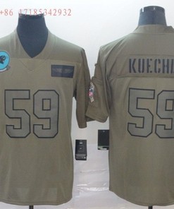Carolina Panthers Luke Kuechly #59 Nfl 2020 Camo Jersey Jersey - Robokeg