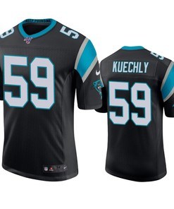 Carolina Panthers Luke Kuechly Black 100th Season Vapor Limited Jersey - Robokeg