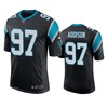 Carolina Panthers Mario Addison Black 100th Season Vapor Limited Jersey - Robokeg