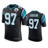 Carolina Panthers Mario Addison Black 25th Season Vapor Limited Jersey - Robokeg